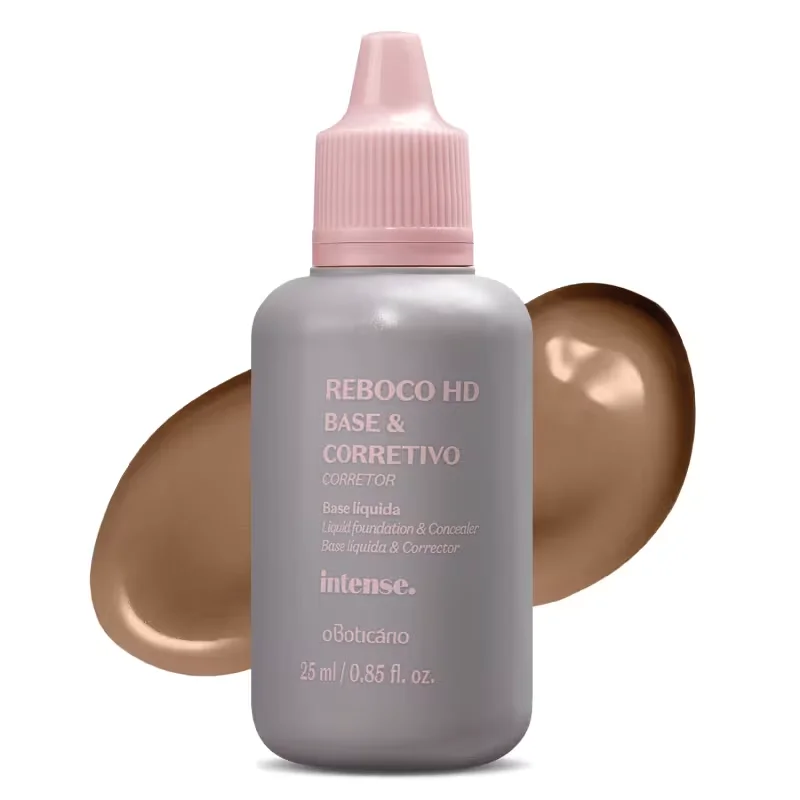 Base Líquida & Corretivo Reboco HD Cor 50 Intense 24g
