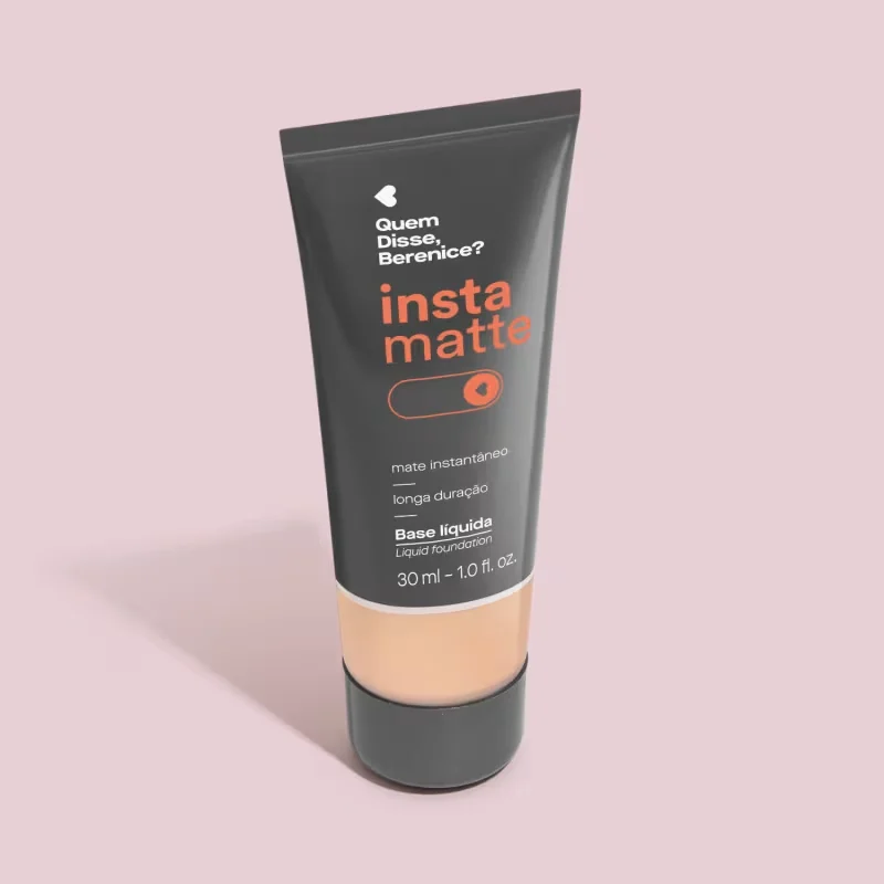 Base Líquida Instamatte Quem Disse, Berenice? Cor 100F 30ml
