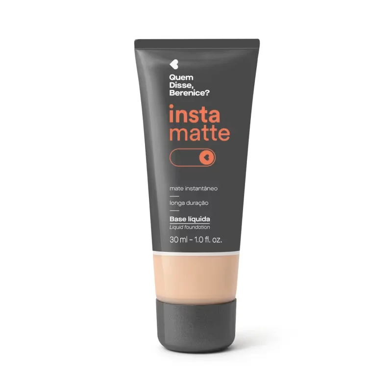 Base Líquida Instamatte Quem Disse, Berenice? Cor 120N 30ml