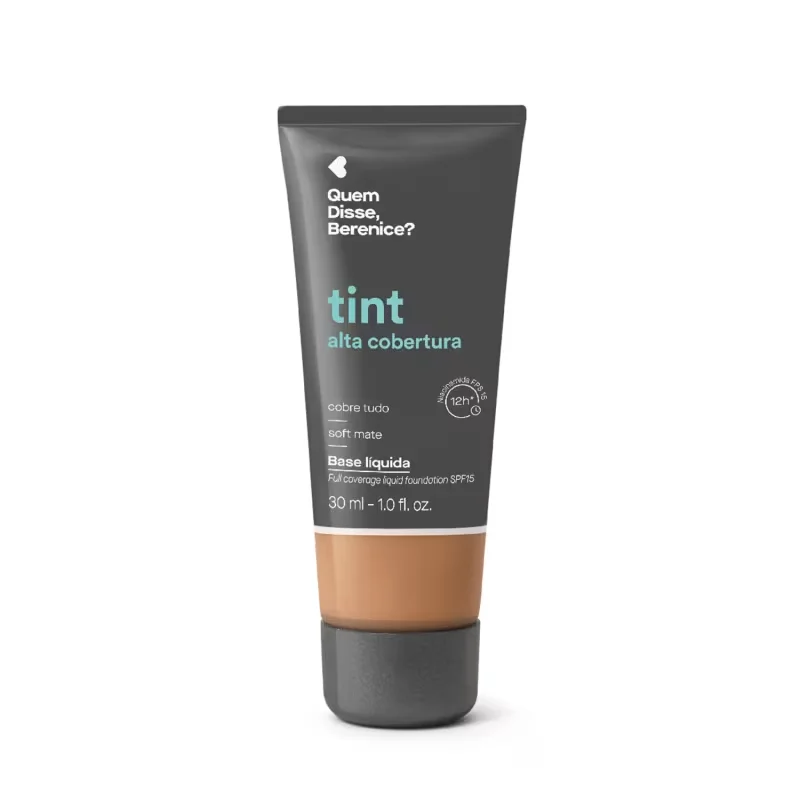 Base Líquida Tint Alta Cobertura Cor 245F Quem Disse, Berenice? 30ml