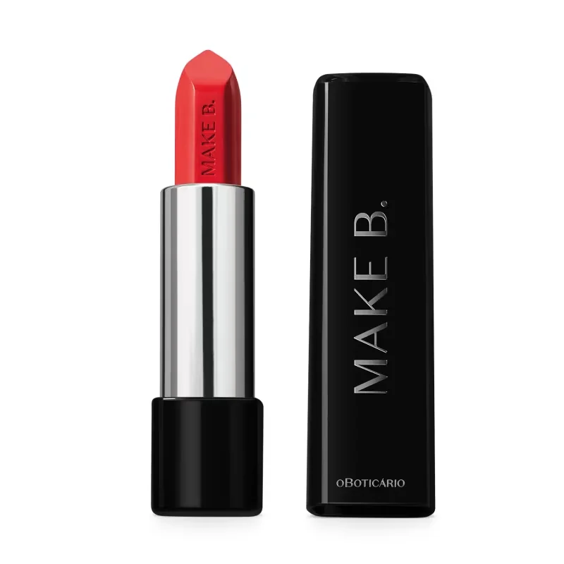 Batom Cremoso Vermelho Watermelon Make B. 3,6g