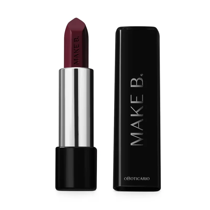 Batom Cremoso Vinho Fashion Berry Make B. 3,6g