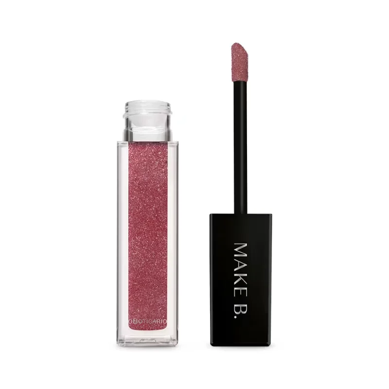 Batom Líquido Diamond Rosa Platinum Make B. 5ml