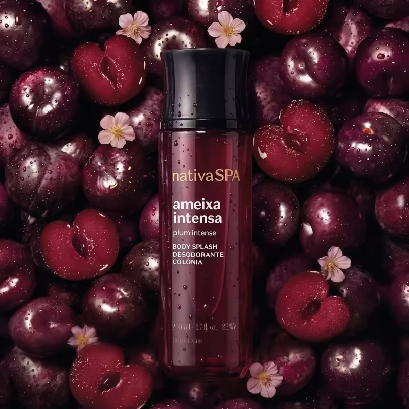 Body Splash Desodorante Colônia Nativa Spa Ameixa Intensa 200ml