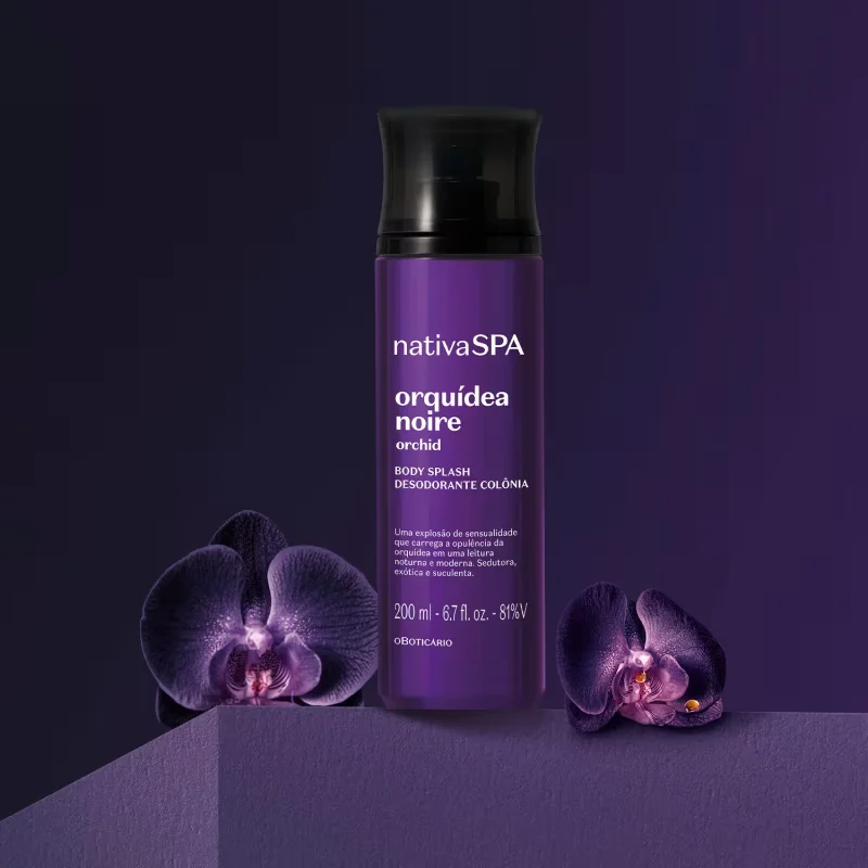 Body Splash Nativa Spa Orquídea Noire 200ml