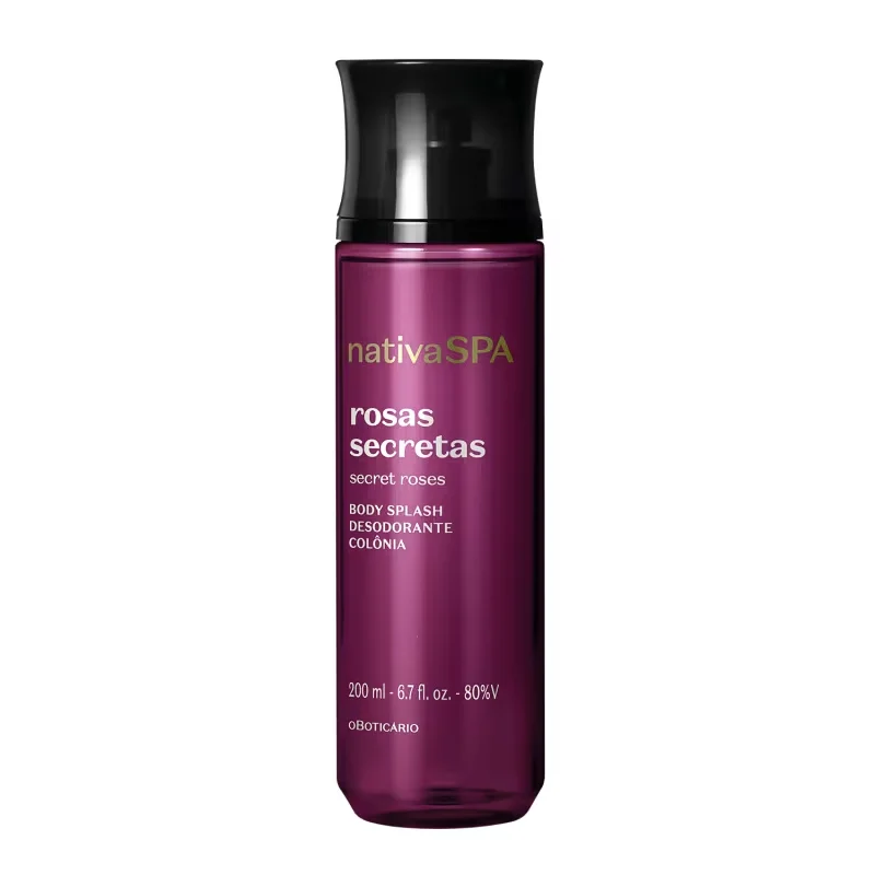 Body Splash Nativa Spa Rosas Secretas 200ml
