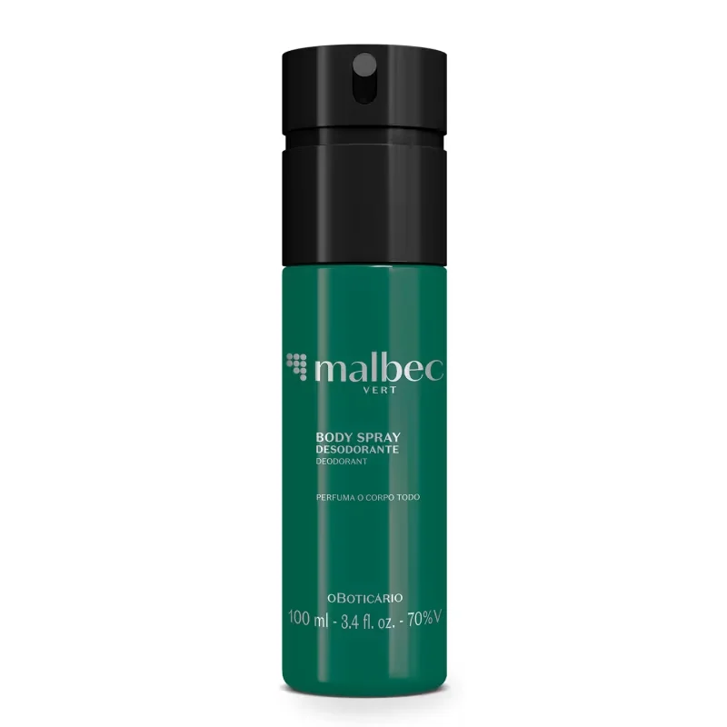 Body Spray Desodorante Malbec Vert 100ml