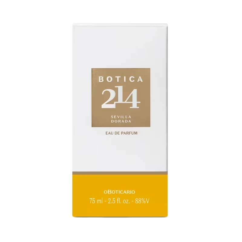 Botica 214 Sevilla Dorada Eau de Parfum Floral Frutal 75ml