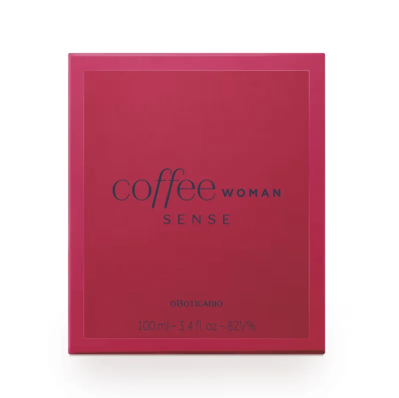 Coffee Woman Sense Desodorante Colônia 100ml
