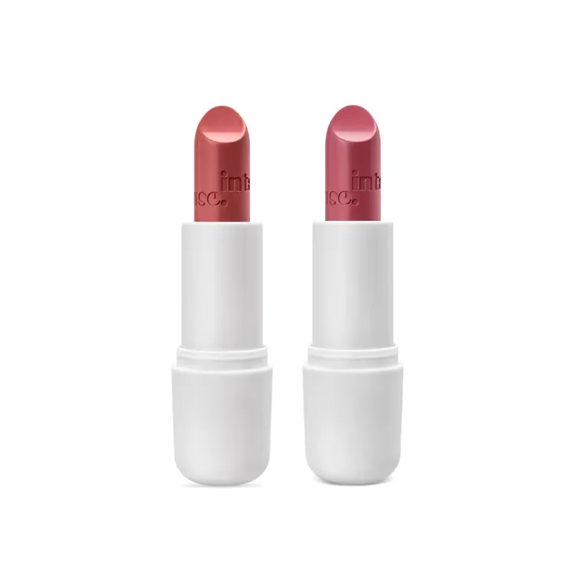 Combo Batom Cremoso Intense: Marrom Nude 3,8g + Rosa 3,8g