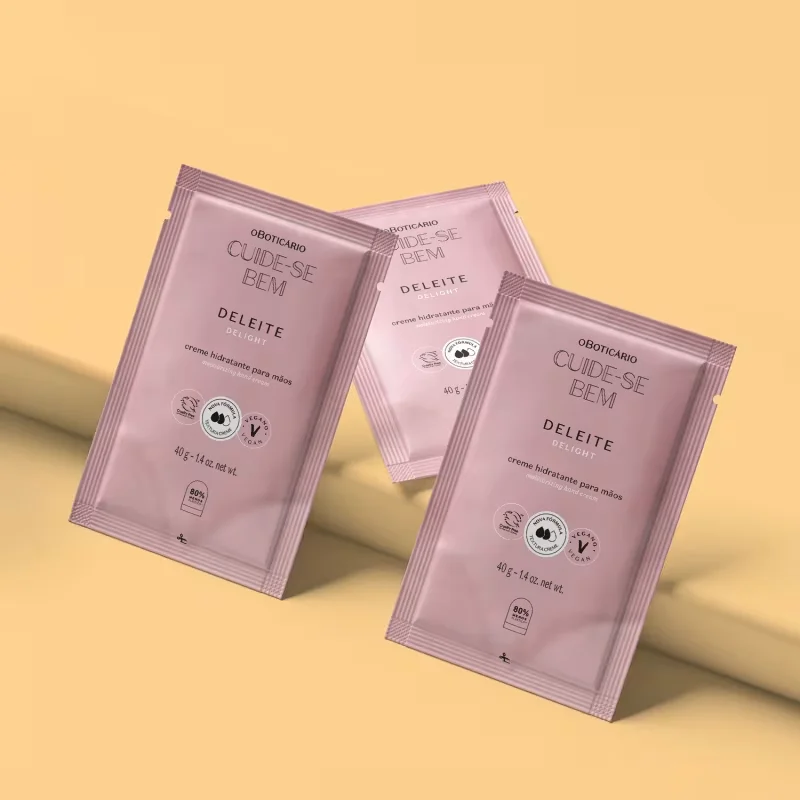 Combo Cuide-se Bem Deleite: Refil Creme Para as Mãos 40g + Hidratante Labial Rosa Quem Disse, Berenice? 6,2g