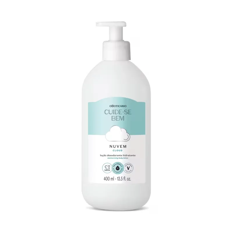 Combo Cuide-se Bem: Loção Corporal Nuvem 400ml + Refil Deleite 350ml