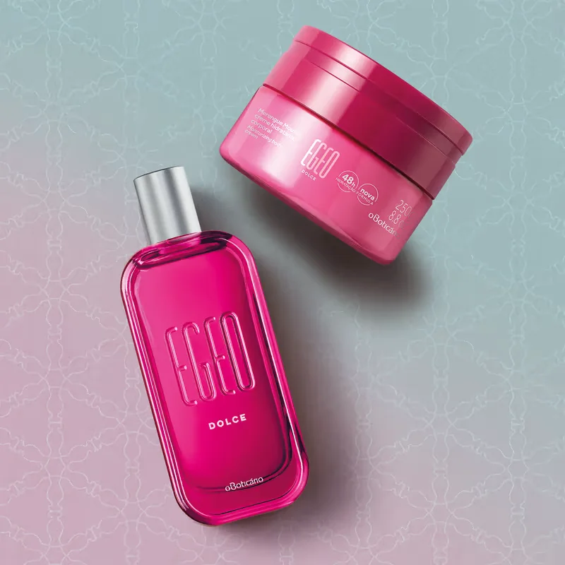 Combo Egeo Dolce: Desodorante Colônia 90ml + Merengue Mousse Hidratante 250g