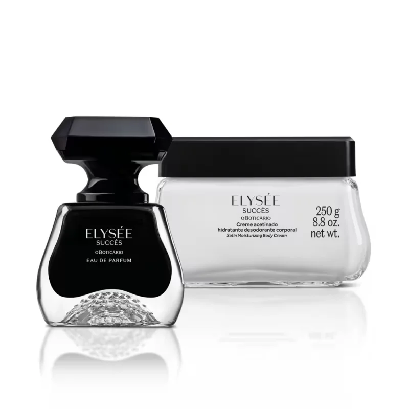 Combo Elyseé Succès: Eau de Parfum 50ml + Creme Acetinado 250g
