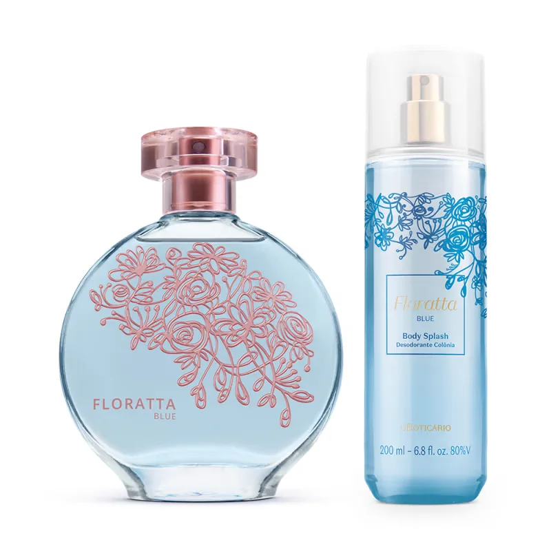 Combo Floratta Blue: Desodorante Colônia 75ml + Body Splash 200ml