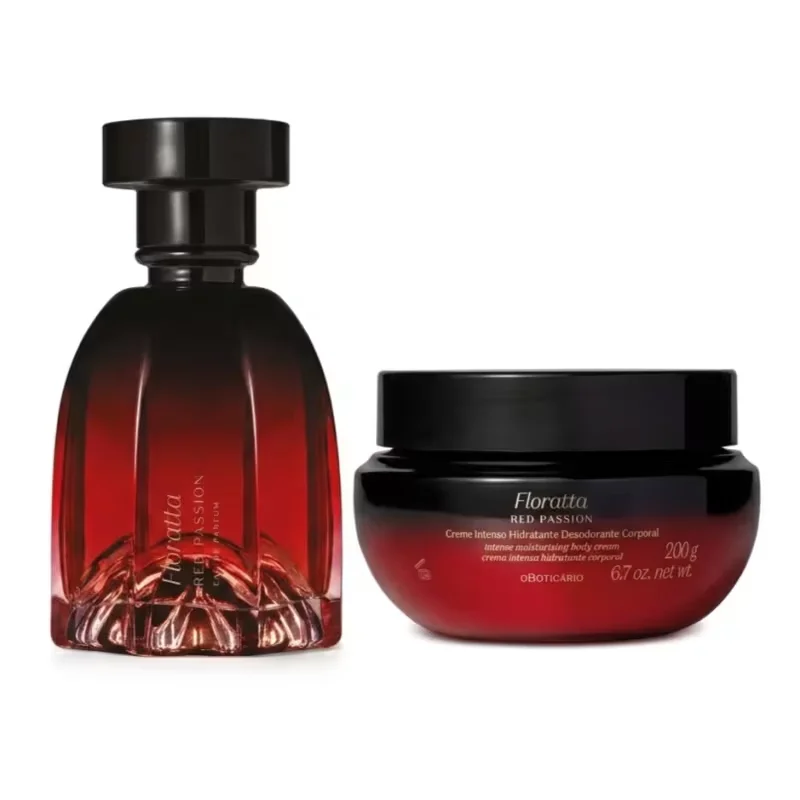 Combo Floratta Red Passion: Eau De Parfum 75ml + Creme Intenso Corporal 200g