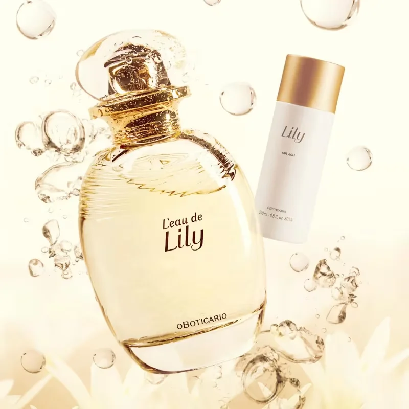 Combo Lily: Desodorante Colônia 75ml + Body Splash Desodorante Colônia 200ml