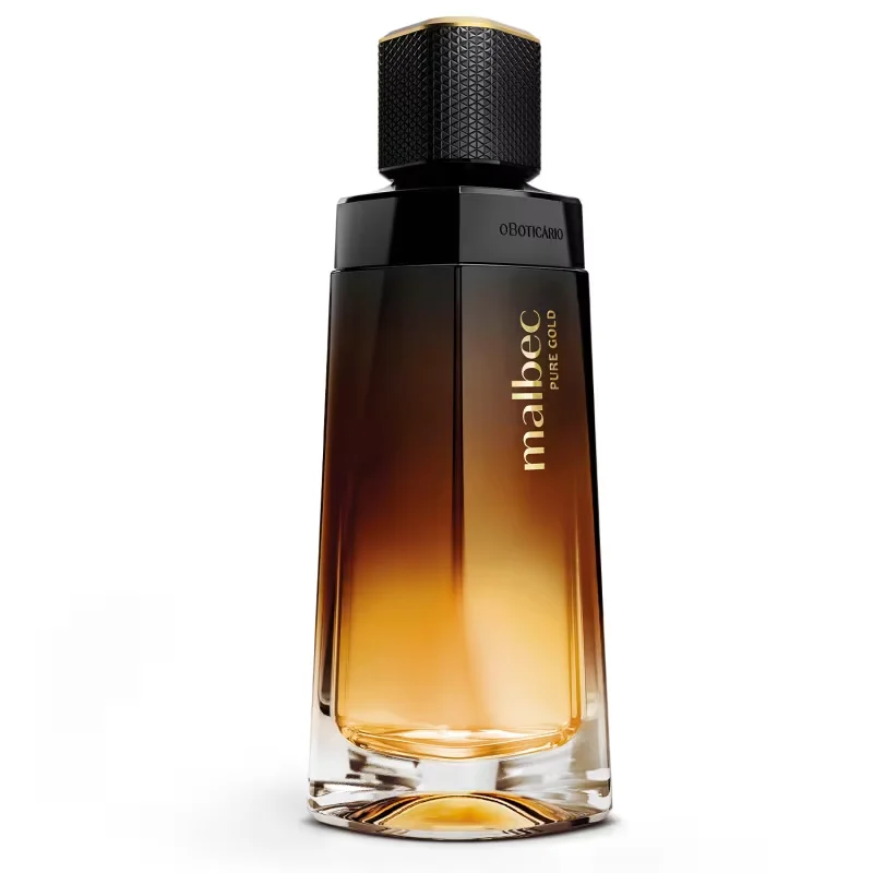 Combo Malbec Pure Gold: Desodorante Colônia 100ml + Shower Gel Corpo e Cabelo 200g