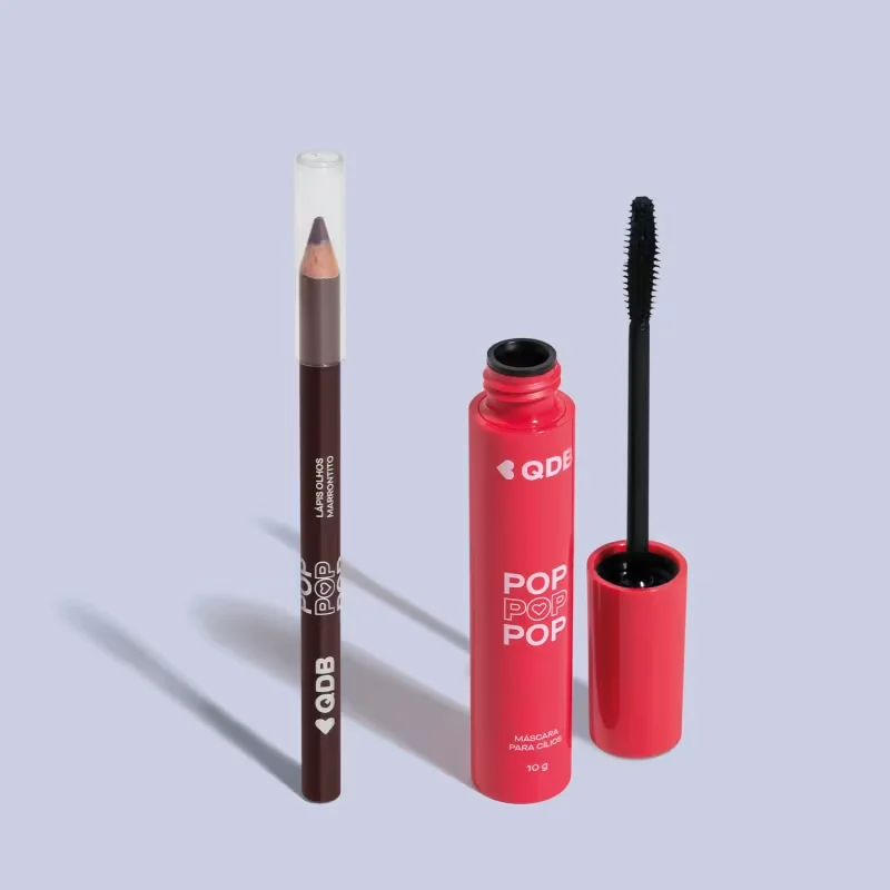 Combo POP Quem Disse, Berenice? : Máscara Para Cílios 10g + Lápis Marrom Para Olhos 1,1g