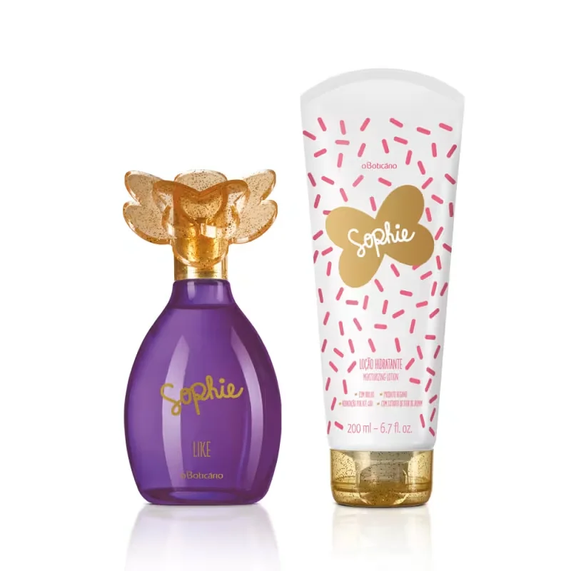 Combo Petit Sophie Like: Colônia 100ml + Loção Corporal 200ml