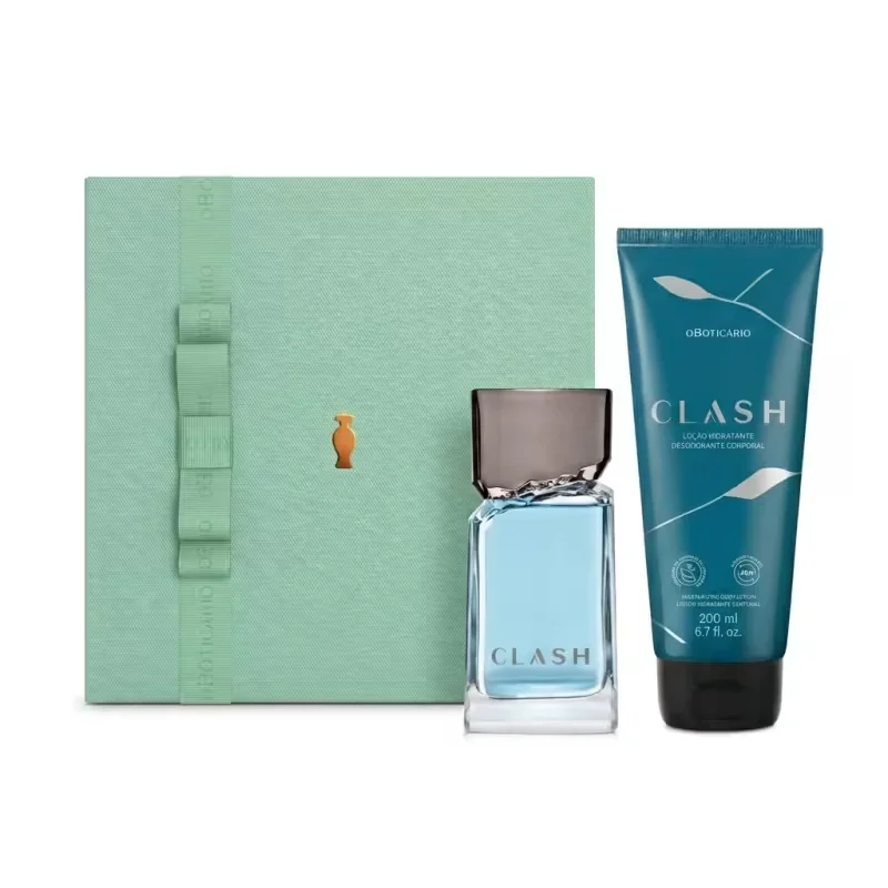 Combo Presente Clash: Desodorante Colônia 100ml + Loção Corporal 200ml