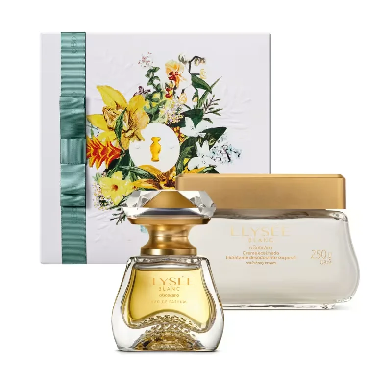 Combo Presente Dia Das Mães Elysée Blanc: Eau De Parfum 50ml + Creme Acetinado 250g
