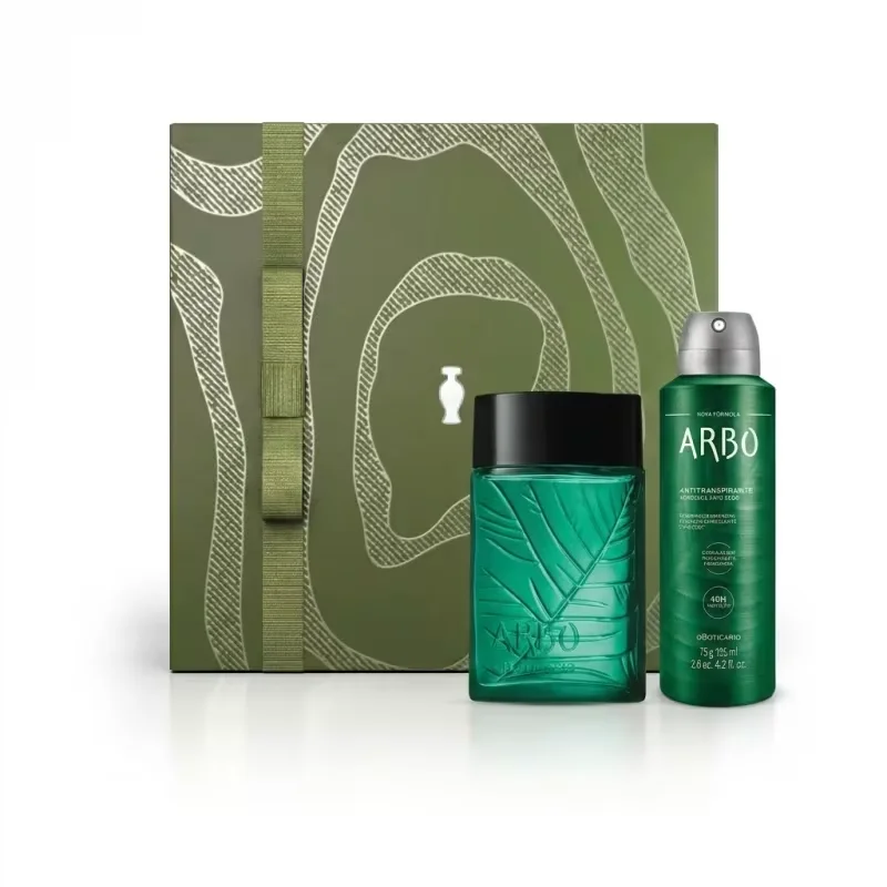 Combo Presente Dia dos Pais Arbo: Intenso Desodorante Colônia 100ml + Desodorante Antitranspirante Aerossol 125ml