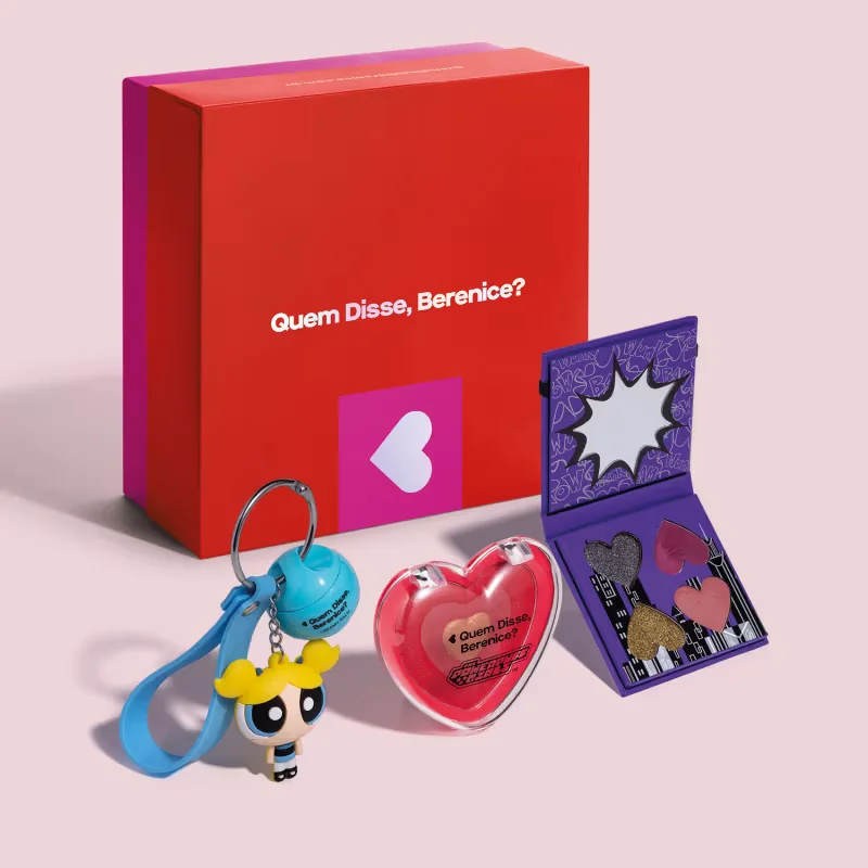 Combo Presente Make QDB As Meninas Super Poderosas (4 itens)