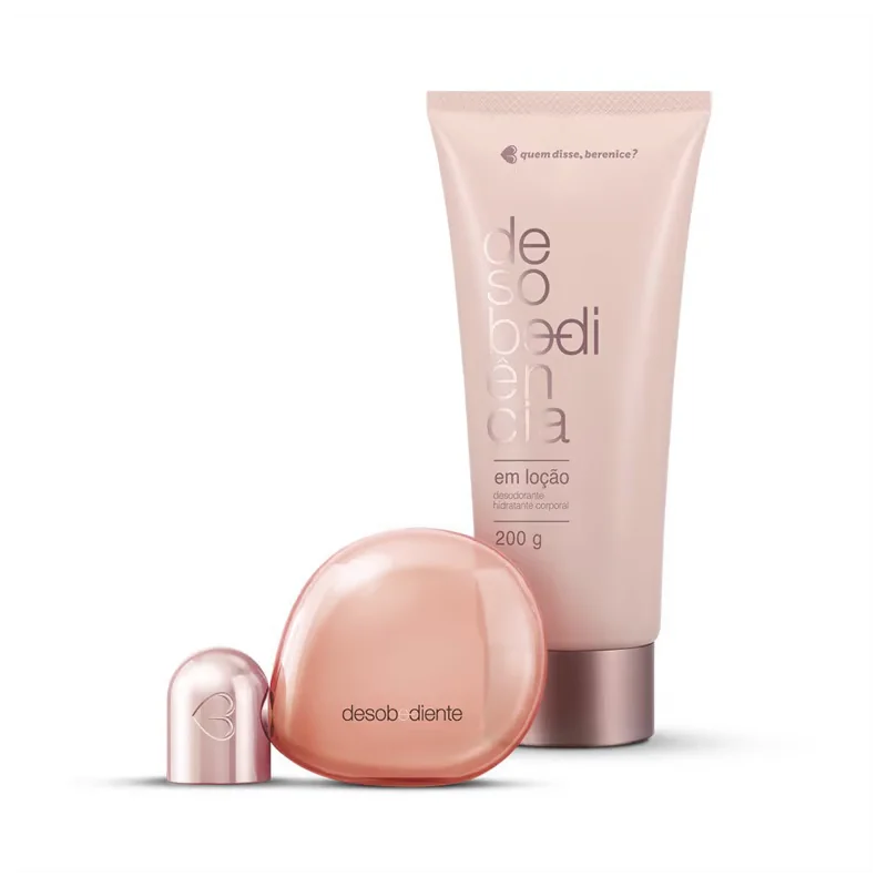Combo Quem Disse, Berenice?: Eau de Parfum Desobediente 100ml + Desobediência Desodorante Hidratante Corporal 200g