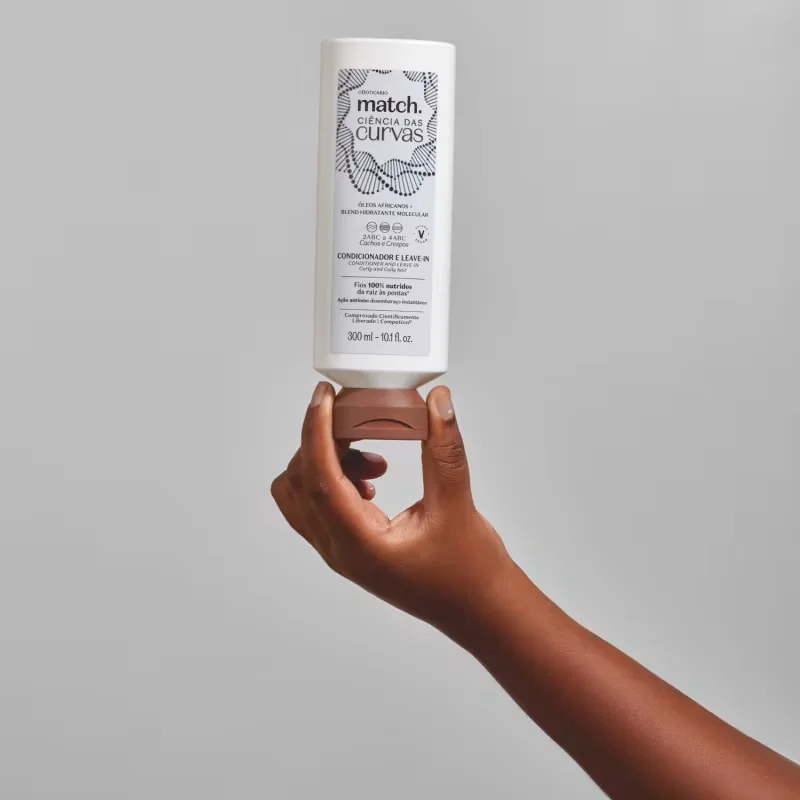 Condicionador E Leave-In Match Ciência das Curvas 300ml