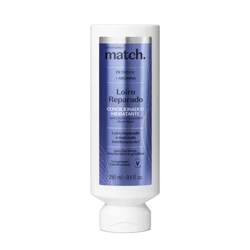 Condicionador Hidratante Match Loiro Revitalizado 280ml