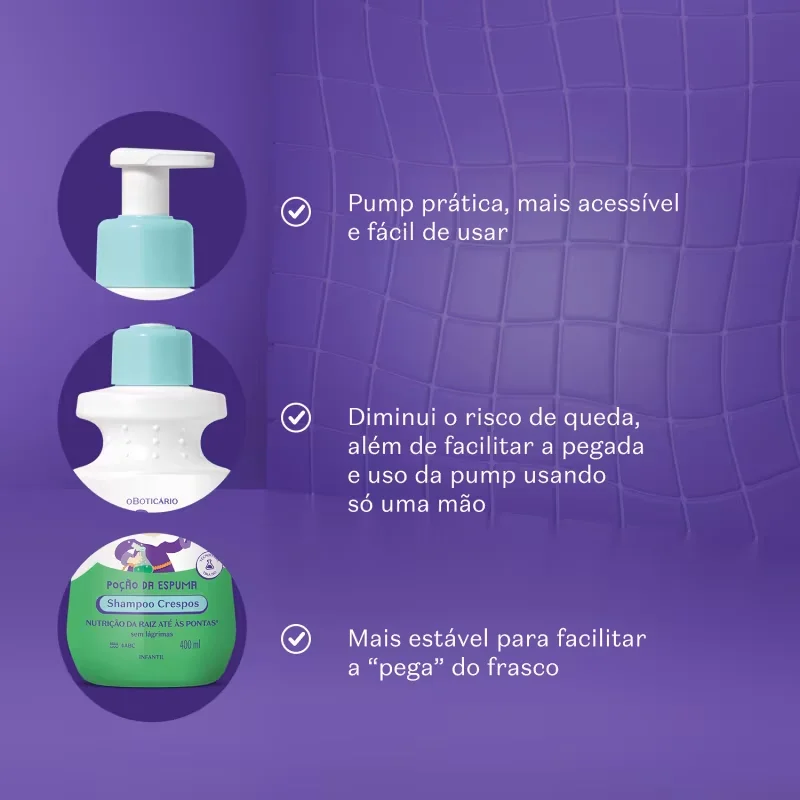 Condicionador Infantil Cabelos Crespos 4 ABC Dr.Botica Poção do Brilho 400ml
