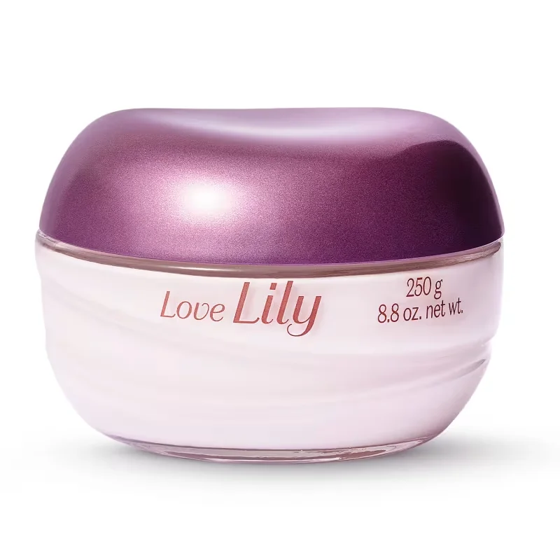 Creme Acetinado Desodorante Hidratante Corporal Love Lily 250g