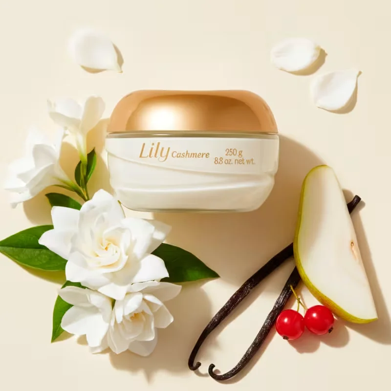 Creme Acetinado Hidratante Desodorante Corporal Lily Cashmere 250g