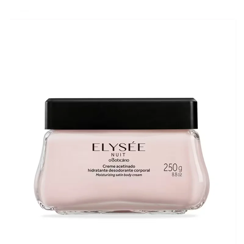 Creme Acetinado Hidratante Desodorante Elysée Nuit 250g