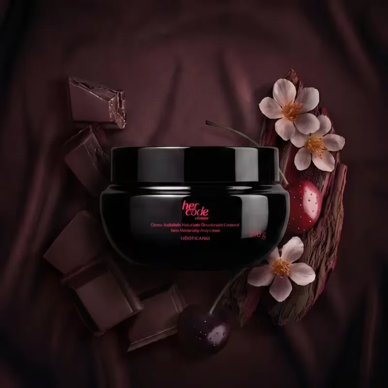 Creme Aveludado Hidratante Desodorante Corporal Her Code Clímax 200g