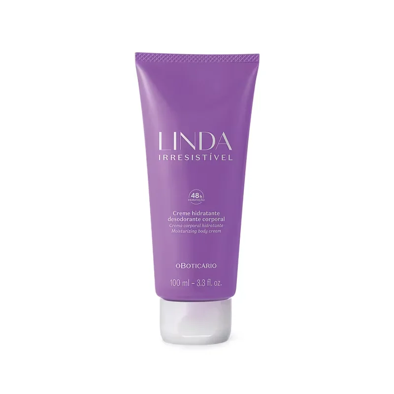 Creme Desodorante Hidratante Corporal Linda Irresistível 100ml