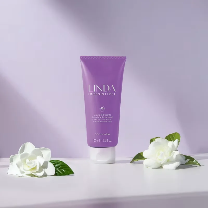 Creme Desodorante Hidratante Corporal Linda Irresistível 100ml