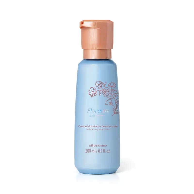 Creme Hidratante Desodorante Corporal Floratta Blue Crystal 200ml