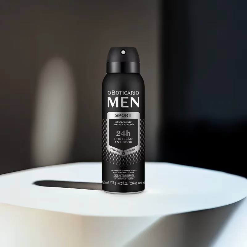 Desodorante Aerosol Para Os Pés Men Sport 125ml/75g