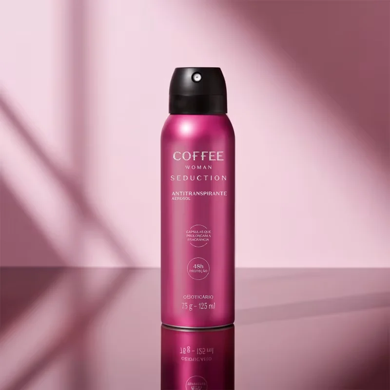 Desodorante Antitranspirante Aerosol Coffee Woman Seduction 75g/125ml
