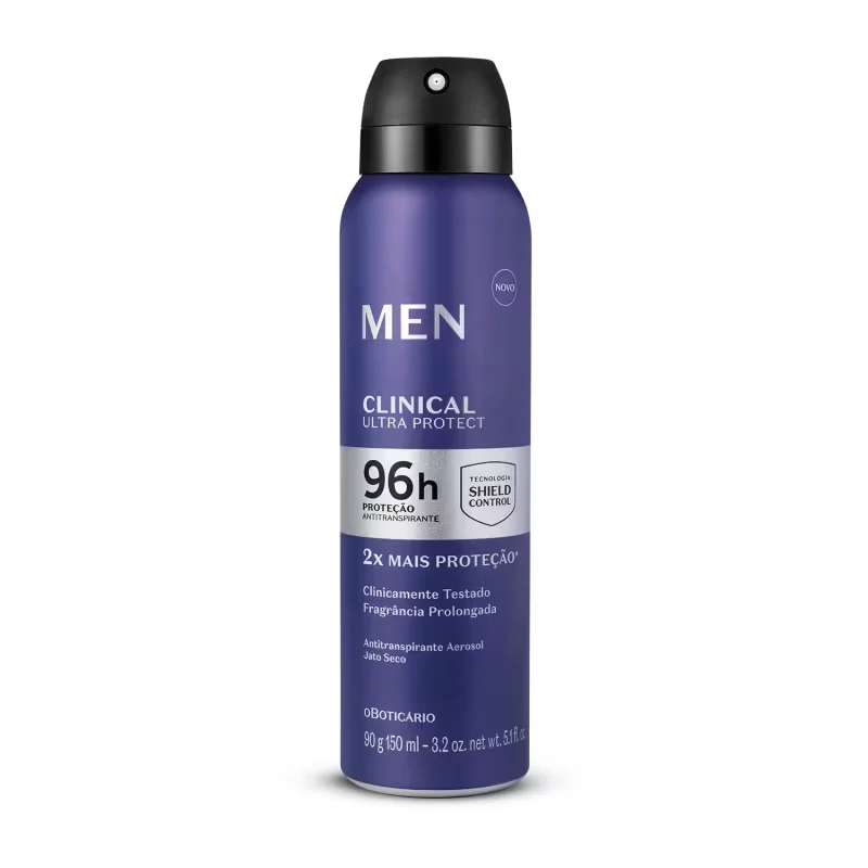 Desodorante Antitranspirante Aerosol Men Clinical Ultra Protect 90g/150ml