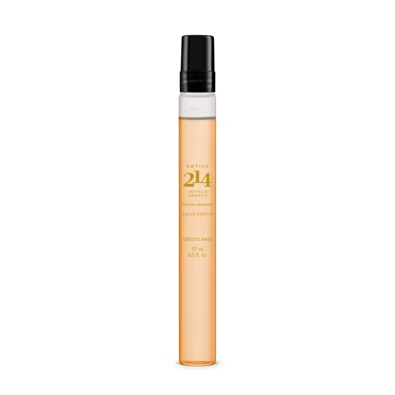 Eau De Parfum Botica 214 Sevilla Dorada Fougére Aromático 10ml