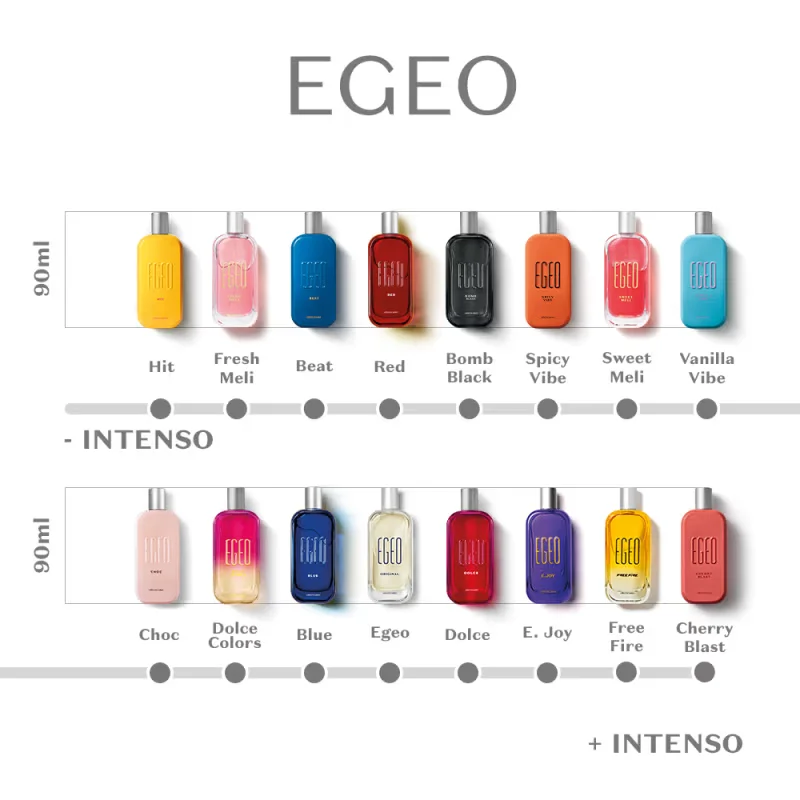 Egeo Blue Desodorante Colônia 90ml