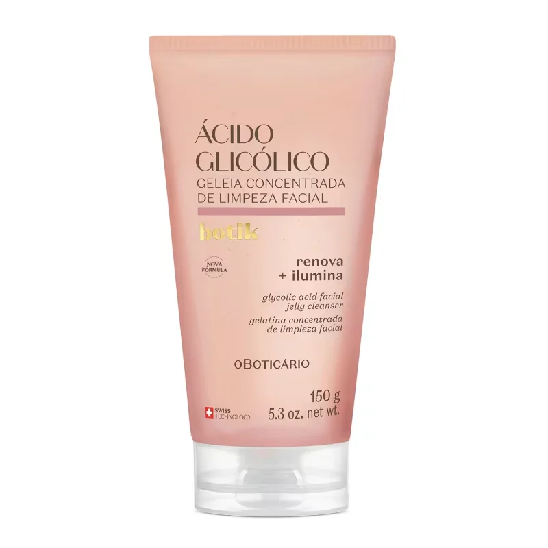 Geleia Concentrada de Limpeza Facial Ácido Glicólico Botik 150g