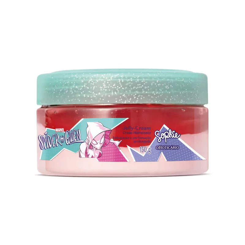 Jelly Cream Creme Hidratante Sophie SpiderGwen 150g