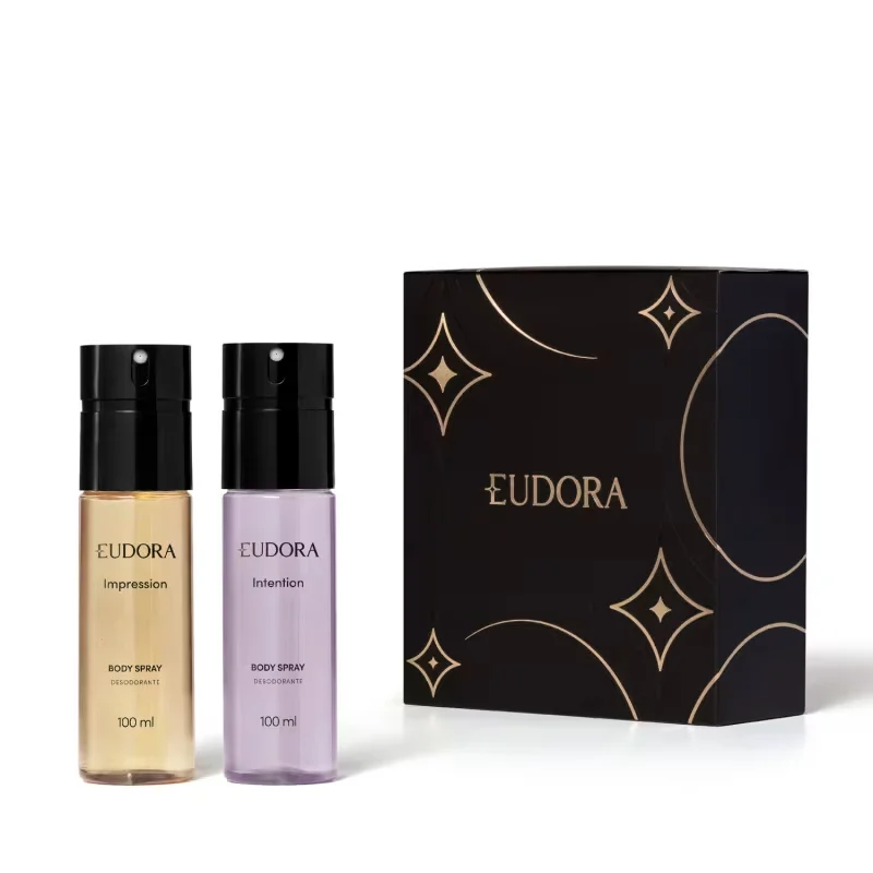 Kit Presente Duo Body Spray Masculino Eudora (2 itens)
