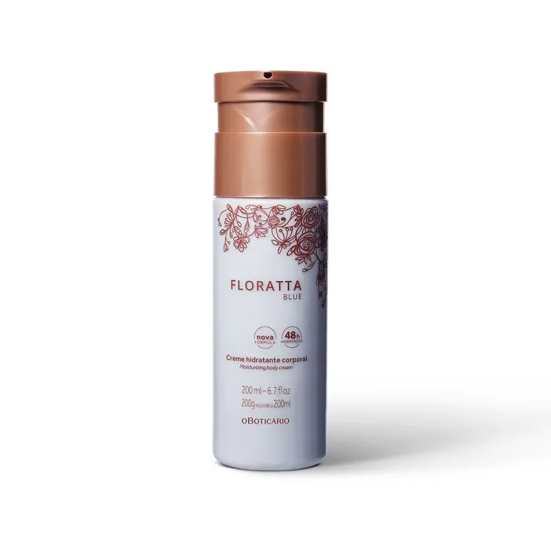 Kit Presente Floratta Blue: Desodorante Colônia 75ml + Loção Corporal 200ml + Creme para Mãos 50g