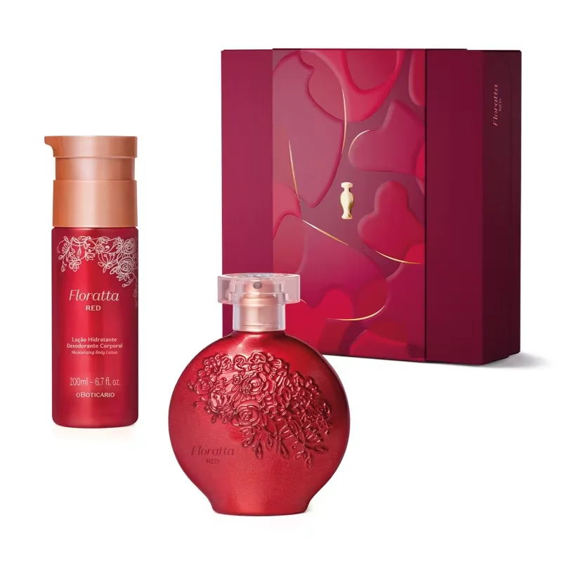 Kit Presente Floratta Red (2 itens)