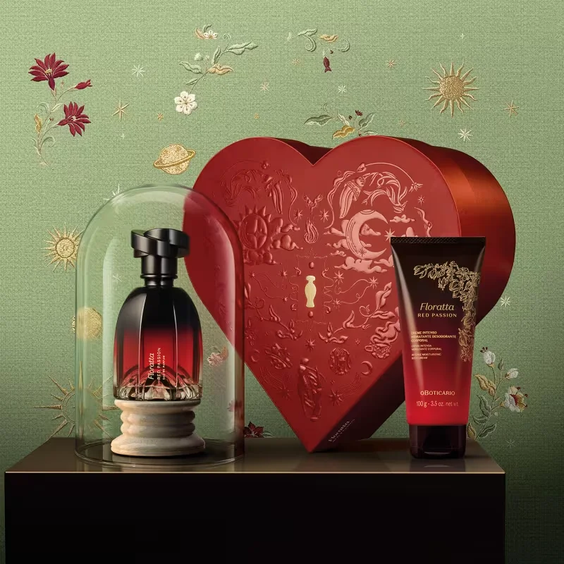 Kit Presente Floratta Red Passion (2 itens)